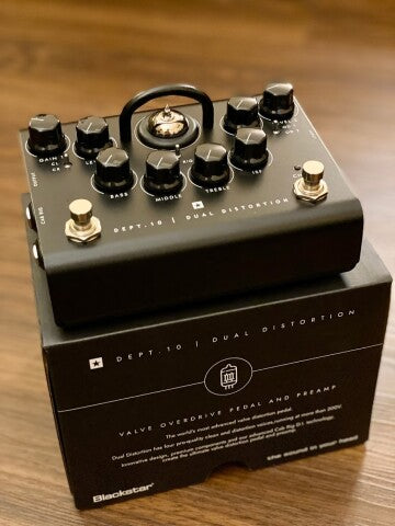blackstar distortion pedal Blackstar Dept. 10 Dual Distortion 2-channel Tube Distortion Pedal – nafiriguitar.com