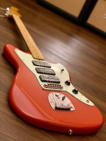 Fender Noventa Jazzmaster - Fiesta Red with Maple Fingerboard