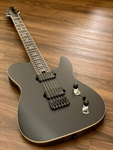 Schecter PT SLS Elite Evil Twin in Satin Black