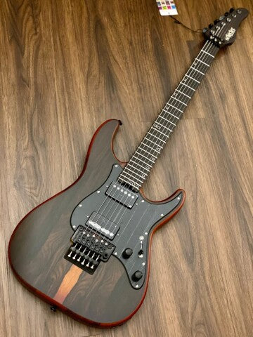 Schecter Sun Valley Super Shredder Exotic FR - Natural Ziricote