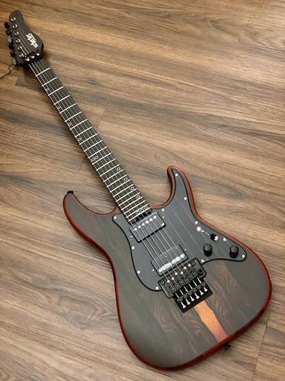 Schecter Sun Valley Super Shredder Exotic FR - Natural Ziricote