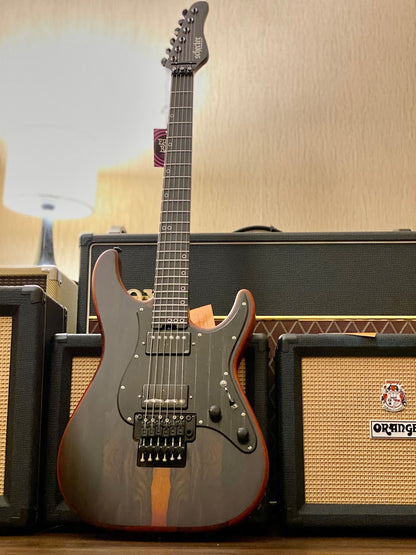 Schecter Sun Valley Super Shredder Exotic FR - Natural Ziricote