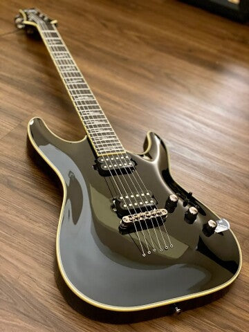 Schecter C-1 Blackjack Electric Guitar - Black Gloss