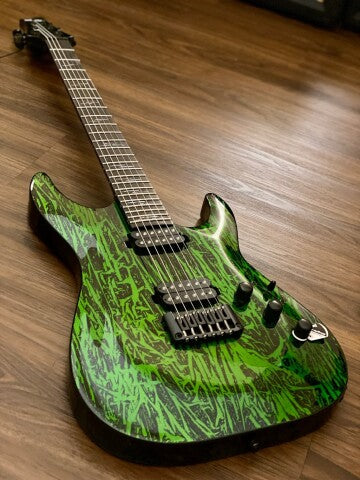 Schecter C-1 Silver Mountain - Toxic Venom