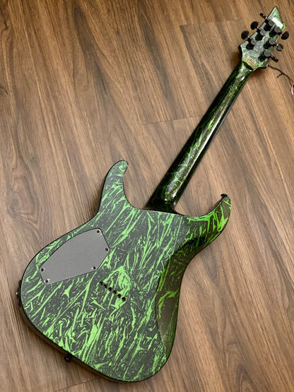 Schecter C-1 Silver Mountain - Toxic Venom