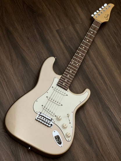 Suhr Classic Pro in Shoreline Gold with Rosewood FB