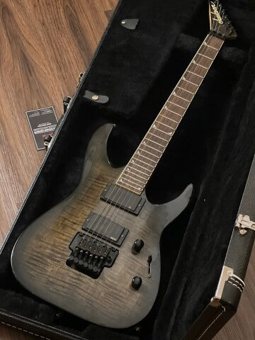 Jackson DKMG Dinky with EMG pickups in Trans Black
