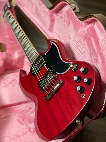 Epiphone 1961 Les Paul SG Standard Inspired by Gibson Custom 60th Anniversary in Aged Sixties Cherry