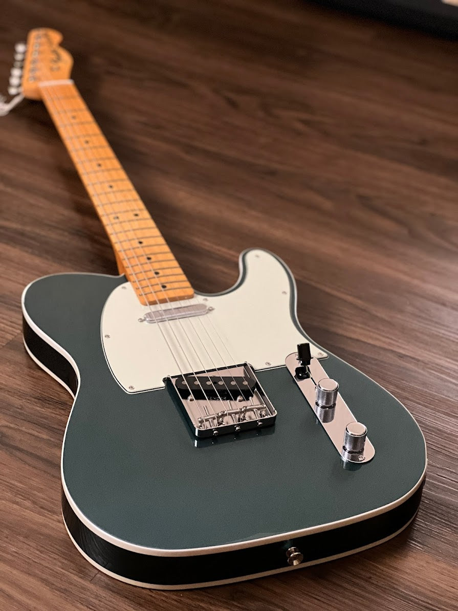 Fender Eross Candra Signature Telecaster with Maple FB in Sherwood Green Metallic