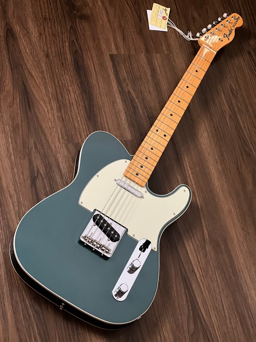 Fender Eross Candra Signature Telecaster with Maple FB in Sherwood Green Metallic