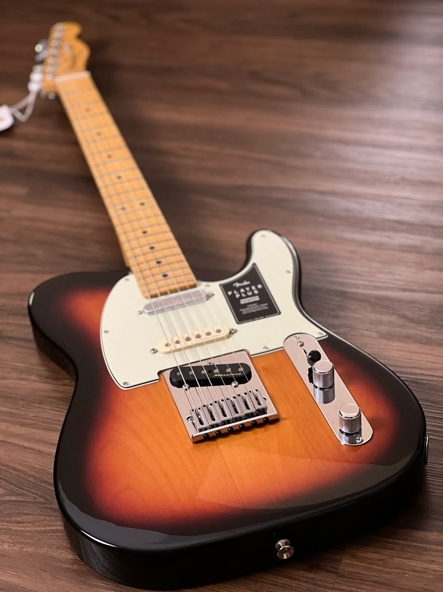 Fender Player Plus Nashville Telecaster - 3-tone Sunburst with Maple F ...