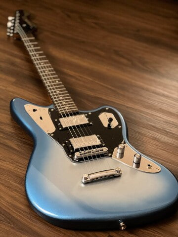 Squier Contemporary Jaguar HH Ewith Laurel FB in Sky Burst Metallic