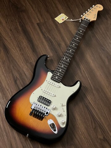 Fender Japan Limited Edition Stratocaster Floyd Rose with RW FB in 3-Tone Sunburst