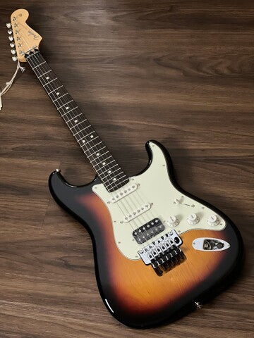 Fender Japan Limited Edition Stratocaster Floyd Rose with RW FB in 3-Tone Sunburst