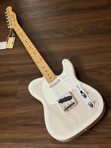 Fender Japan Heritage 50s Telecaster with Maple FB in White Blonde