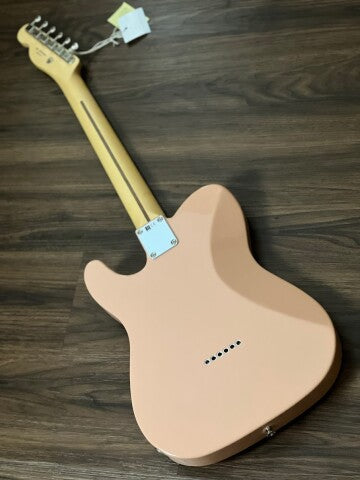 Fender Japan Hybrid II Telecaster with RW FB in Flamingo Pink