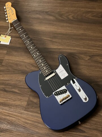 Fender Japan Hybrid II Telecaster with RW FB in Azure Metallic
