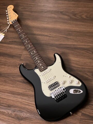 Fender Japan Limited Edition Stratocaster Floyd Rose with RW FB in Black