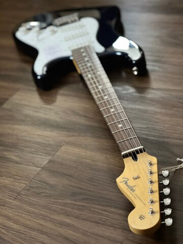 Fender Japan Hybrid II Stratocaster with RW FB in Gun Metal Blue