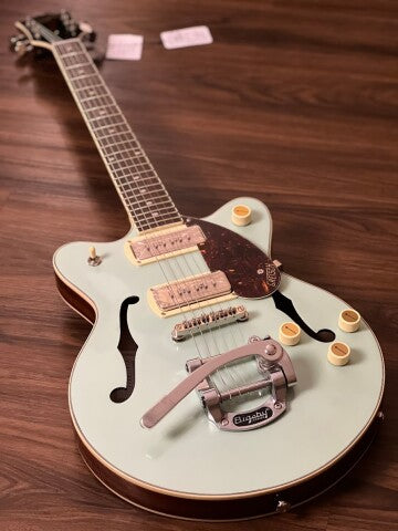 Gretsch G2655T-P90 Streamliner Center Block Jr with Laurel FB in 2-Tone Mint Metallic (USED)