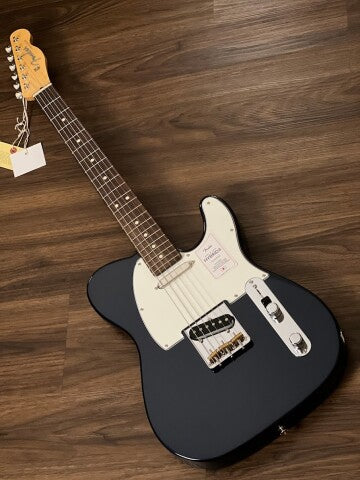 Fender Japan Hybrid II Telecaster with RW FB in Gun Metal Blue