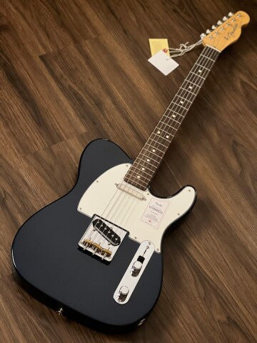 Fender Japan Hybrid II Telecaster with RW FB in Gun Metal Blue