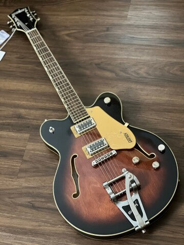 Gretsch G5622T Electromatic Center Block Double-Cut w/ Bigsby and Laurel FB in Single Barrel Burst