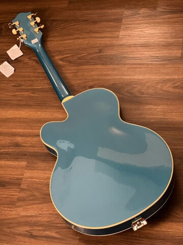 Gretsch G2410TG Streamliner Hollow Body Single-Cut with Laurel FB in Ocean Turquoise