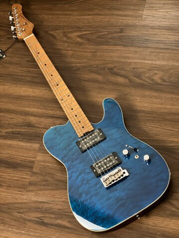 SQOE SETL900 HH Roasted Maple Series in Cobalt Blue