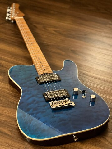 SQOE SETL900 HH Roasted Maple Series in Cobalt Blue