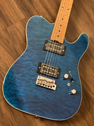 SQOE SETL900 HH Roasted Maple Series in Cobalt Blue