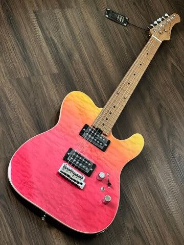 SQOE SETL900 HH Roasted Maple Series in Tequila Sunrise Surf