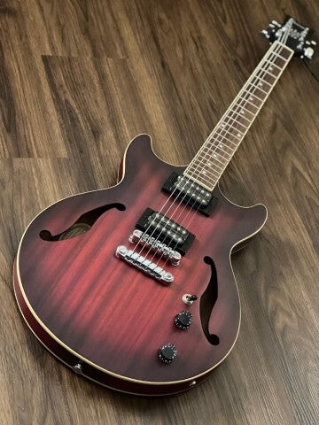 Ibanez Artcore AM53-SRF Sunburst Red Flat