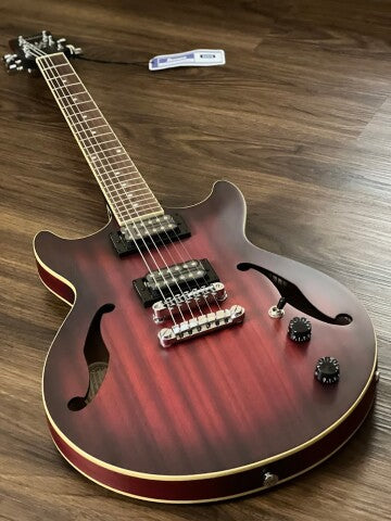 Ibanez Artcore AM53-SRF Sunburst Red Flat