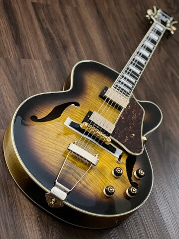 Ibanez AF95FM-AYS in Antique Yellow Sunburst