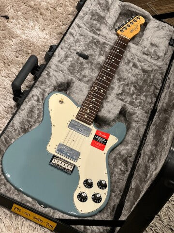 Fender American Professional Telecaster Deluxe Shawbucker with RW FB in Sonic Gray