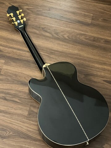 Epiphone J-200EC Studio Acoustic Electric in Black – nafiriguitar.com