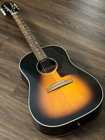 Epiphone J-45 Full Solid Acoustic Electric in Aged Vintage Sunburst Gloss