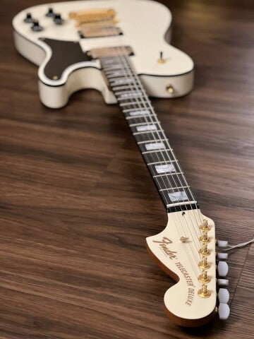 Fender Parallel Universe Vol II Troublemaker Telecaster Deluxe in Olympic White