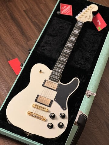 Fender Parallel Universe Vol II Troublemaker Telecaster Deluxe in Olympic White