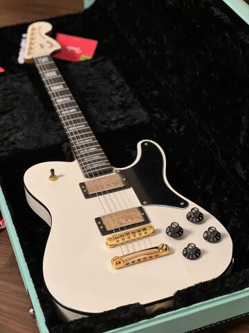 Fender Parallel Universe Vol II Troublemaker Telecaster Deluxe in Olympic White