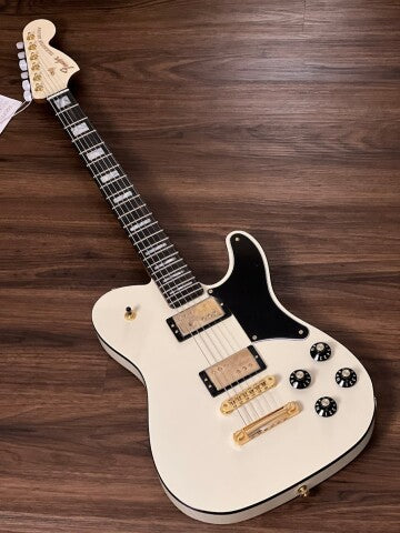 Fender Parallel Universe Vol II Troublemaker Telecaster Deluxe in Olympic White