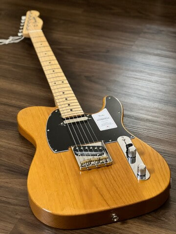 Fender Japan Hybrid II Telecaster with Maple FB in Vintage Natural