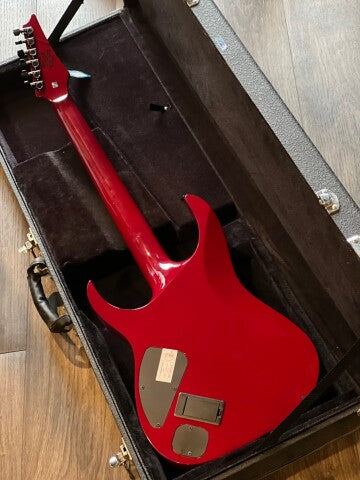 Ibanez MTM1 Mick Thomson in Blood Red with Hardshell Case