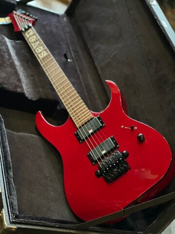 Ibanez MTM1 Mick Thomson in Blood Red with Hardshell Case