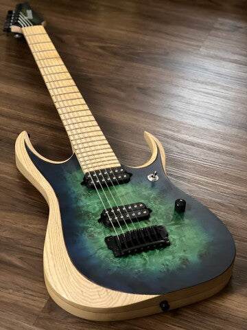 Ibanez Iron Label RGDIX7MPB - Surreal Blue Burst 