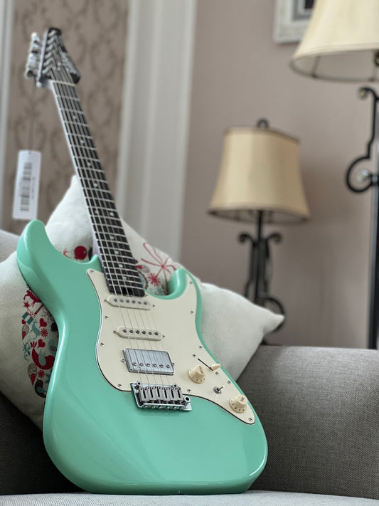 Soloking MS-11 Classic with One Piece Rosewood Neck in Surf Green Nafiri Special Run