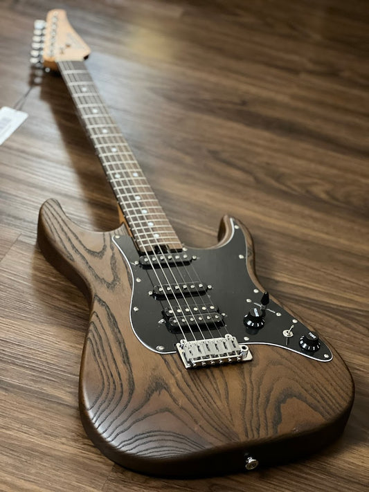 Soloking MS-1 Classic ASH in Torched Black with Rosewood FB Nafiri Special Run