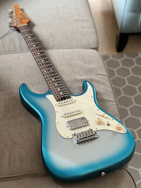 Soloking MS-11 Classic MKII with Rosewood FB in Sky Burst Metallic