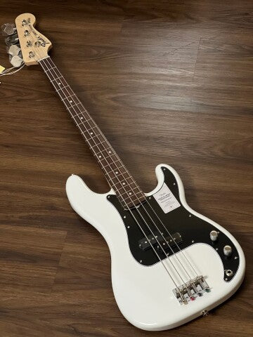 Fender Japan Traditional II 70s Precision Bass with Rosewood FB in Arctic  White
